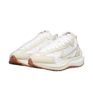 Nike x sacai VaporWaffle White and Gum Layered Midsole Outsole Sail Mens 12‎
